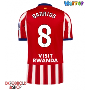 Atletico Madrid Pablo Barrios #8 Hjemmebanetrøje 2026-27 Kort ærmer